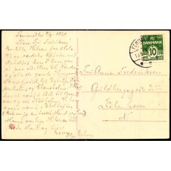 Mols - Udsigt over Badehotellets Park - Femm�ller - Ebeltoft Bogh. E. 4 - Brugt