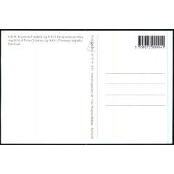 Kronprinsefamilien - Kortgrden KON 018 - Ubrugt