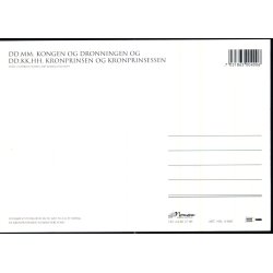 Kongen og Droningen og Kronprinsen og Kronprinsessen - Normann 860 - Ubrugt
