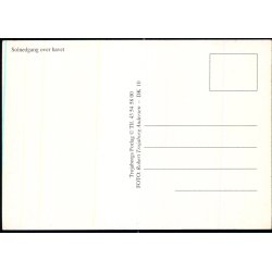 Solnedgang over Havet  - Trojaborg TI 10 - Ubrugt