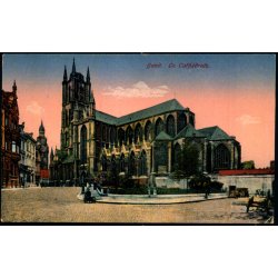 Feldpost - Januar 1918 - Til Hadersleben - Forside : La Cathedrale