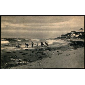 Strandparti - Liseleje - Albert Jensens Bogh. u/n