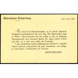 Kbenhavns Slagterlaug - Brevkort 127 - Brugt