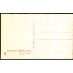 Odense Domkirke - Detailbillede af Silket�ppe i Kong Knuds Helgenskrin -  H. L�nborg 209 - Ubrugt