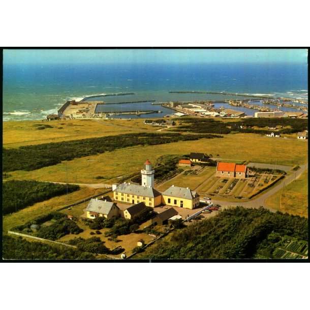 Hanstholm Fyr og Kirke -Wadmanns 8455 - Ubrugt