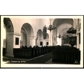 Vestervig Kirke - Fotokort Pors 943 - Ubrugt