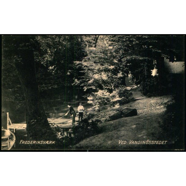 Frederiksv�rk - Ved Vandingsstedet  - A. Jensens Bogh. u/n - Ubrugt