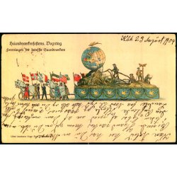 Haandvrkerfestens Vogntog - Foreningen for berejste Haandvrkere - A. Jacobsen u/n - Brugt