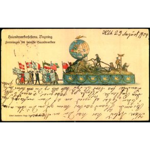 Haandvrkerfestens Vogntog - Foreningen for berejste Haandvrkere - A. Jacobsen u/n - Brugt