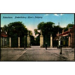 Kbenhavn - Frederiksberg Haves Indgang - 610 - Ubrugt