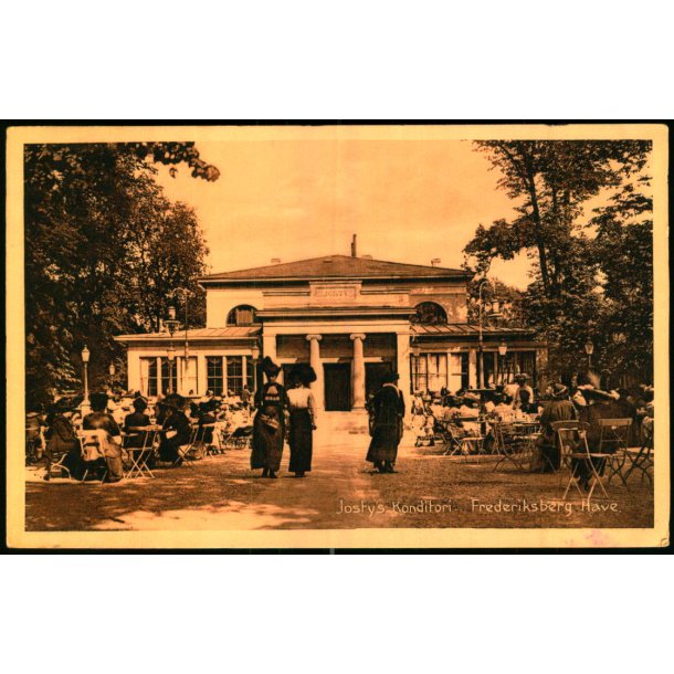 Josty,s Konditori - Frederiksberg Have - Stender 34374 - Brugt