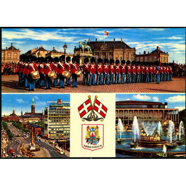 Kbenhavn - Amalienborg - Krger 989/14 - Ubrugt