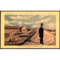 C. Bayer - Voldbastionen udfor Ny Vestergade 1860 - Alex Vincent 292/21 - Ubrugt