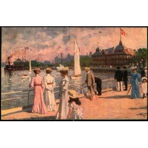 P. Fischer - Langelinie - Nielsen & Lydiche u/n - Brugt