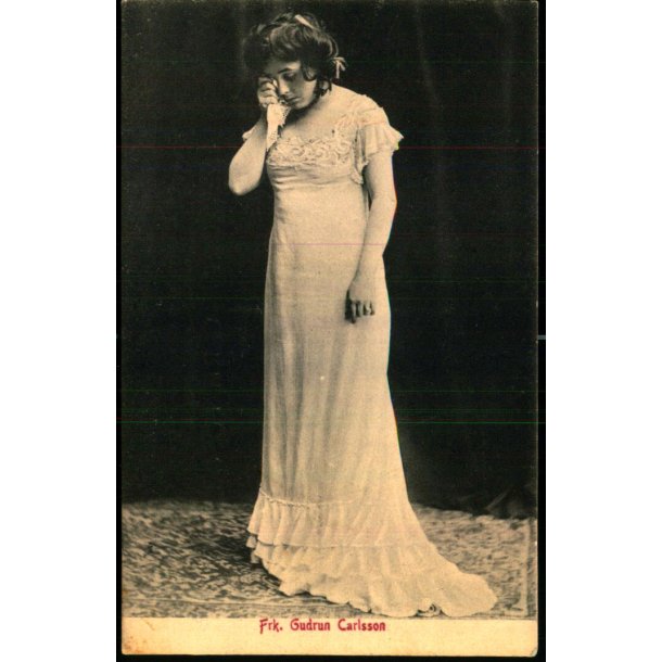 Frk. Gudrun Carlson - u/n - Brugt