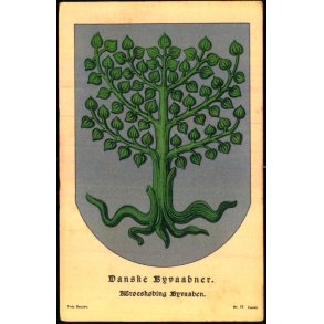 Danske Byvaabner - �r�sk�bing Byvaaben - Fritz Benzen 75 - Ubrugt