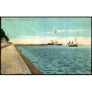 K�benhavn - Parti fra Langelinie - u/n - Brugt