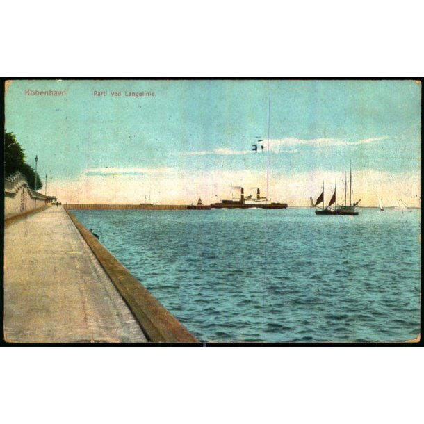 K�benhavn - Parti fra Langelinie - u/n - Brugt