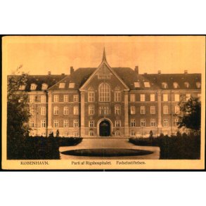 Kbenhavn - Parti af Rigshospitalet - Fdselsstiftelsen - Geerts Forlag 132 - Ubrugt