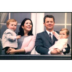 Kronprinsefamilien - Kortgrden KON 018 - Ubrugt