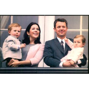 Kronprinsefamilien - Kortgrden KON 018 - Ubrugt