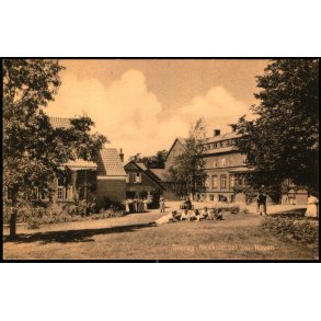 Ollerup H�jskole set fra Haven - Anine Brydegaard 52215 - Ubrugt
