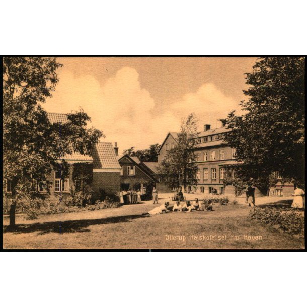 Ollerup H�jskole set fra Haven - Anine Brydegaard 52215 - Ubrugt