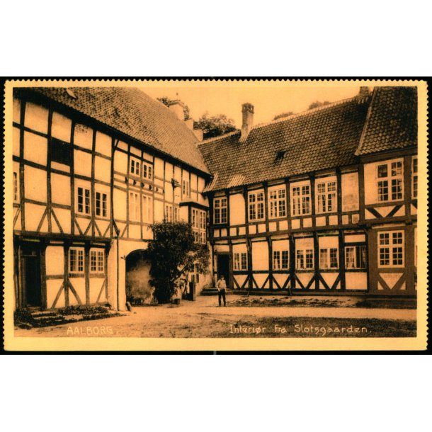 Aalborg - Interir fra Slotsgaarden - Stender 26316 - Ubrugt