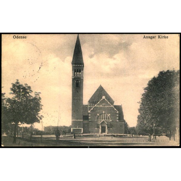 Odense - Ansgar Kirke - Flensborg Margasinet ved Knud M�ller u/n - Brugt