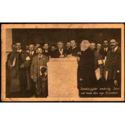 S�nderjyder omkring Skrinet med de nye Grundlov - Dansk Reklameforlag Eneret - Ubrugt