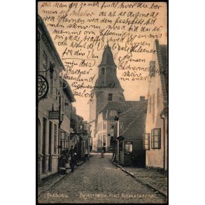 Faaborg - B�jestr�de med Klokketaarnet - Varehus A. Hals Forlag u/n - Brugt