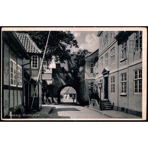 Faaborg - Vesterport - O.P. Eneret 61880 - Ubrugt