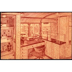 Det Rullende Postkontor - Juni 1936 - Mller & Landschultz u/n - Brugt