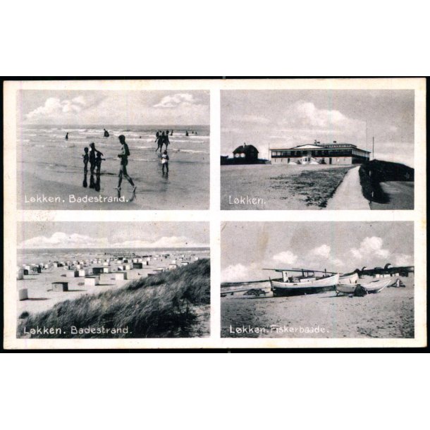 Lkken - Badestrand m.m.  - Th. Grnborgs Bogh. 78355 - Ubrugt