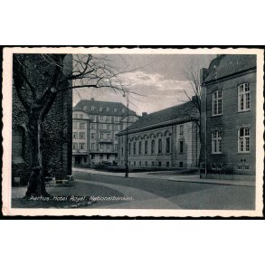 Aarhus - Hotel Royal - Nationalbanken - J.J.N. 121351 - Brugt