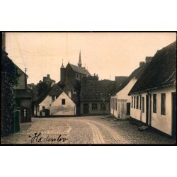 Haderslev - Pr�stegade - Fotokort u/n - Brugt