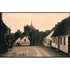 Haderslev - Pr�stegade - Fotokort u/n - Brugt