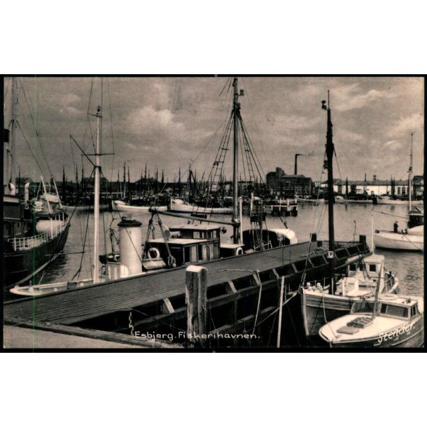 Esbjerg - Fiskerihavnen - Stender E. 81 K - Brugt