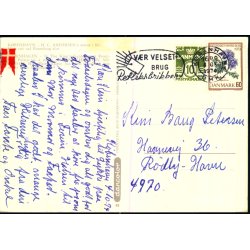 Kbenhavn - H.C. Andersens Statue i Rosenborg Have - Dancolor 49 - Brugt