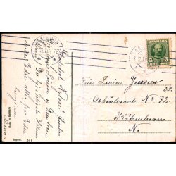 Gldeligt Nytaar - 1917 -  371 - Brugt