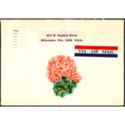 Luftpost Brev fra U.S.A. til Danmark - 26 - 12 - 73