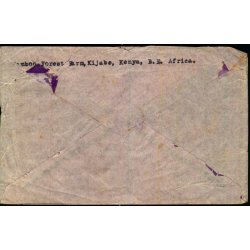 Luftpost Brev fra Kenya til Danmark - 12 - 7 - 46