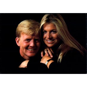 Prins Willem Alexander - Maxima Zorreguieta -  Hallmark 907 - Ubrugt