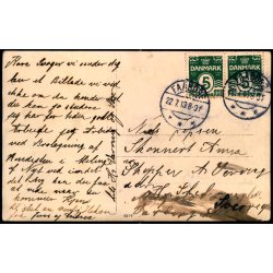  Jens og Andrea  - Fotokort 22 - 7- 13 - Brugt