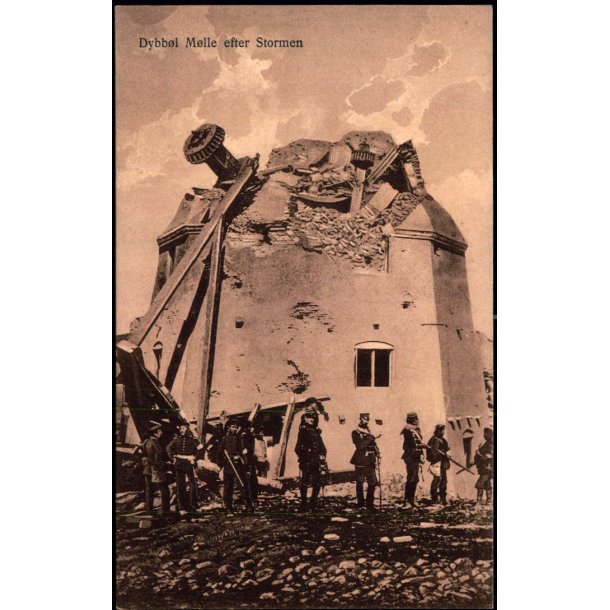 Dybb�l-M�lle efter Stormen - M�llers Kiosk u/n - Ubrugt