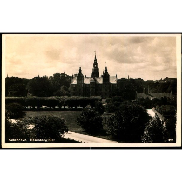 Kbenhavn - Rosenborg Slot - Rudolf Olsen 352
