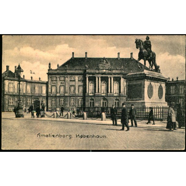 Amalienborg - K�benhavn - N.K. 763