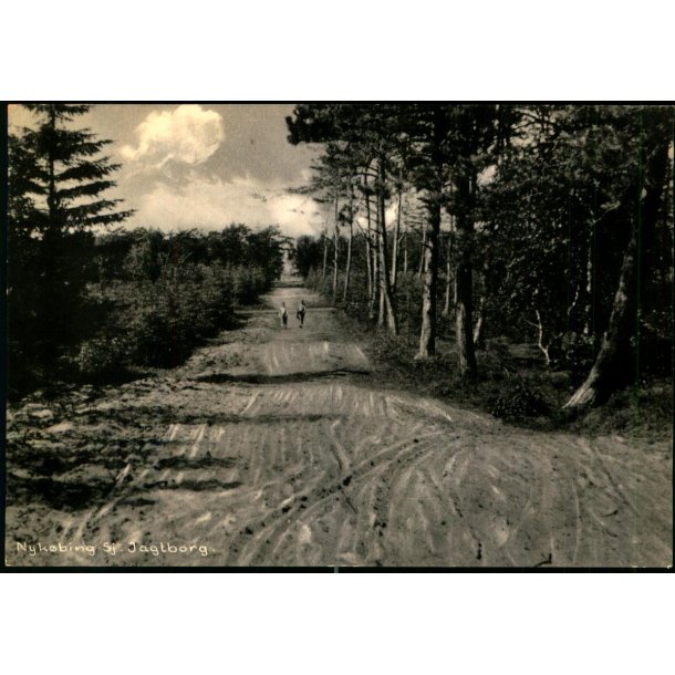 Nyk�bing Sj. - Jagtborg - G.Rasmussens Bogh. 80931 - Ubrugt