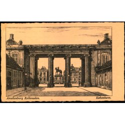 K�benhavn - Amalienborg - Kolonaden - u/n