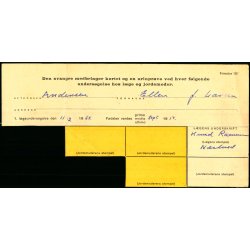 Svanger unders�gelse hos L�ge og Jordemoder - 1954